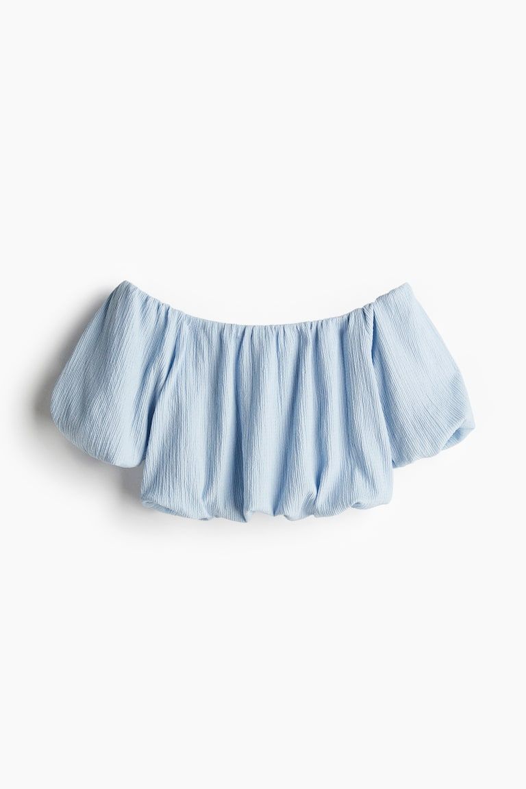 Off-the-Shoulder Crop Top