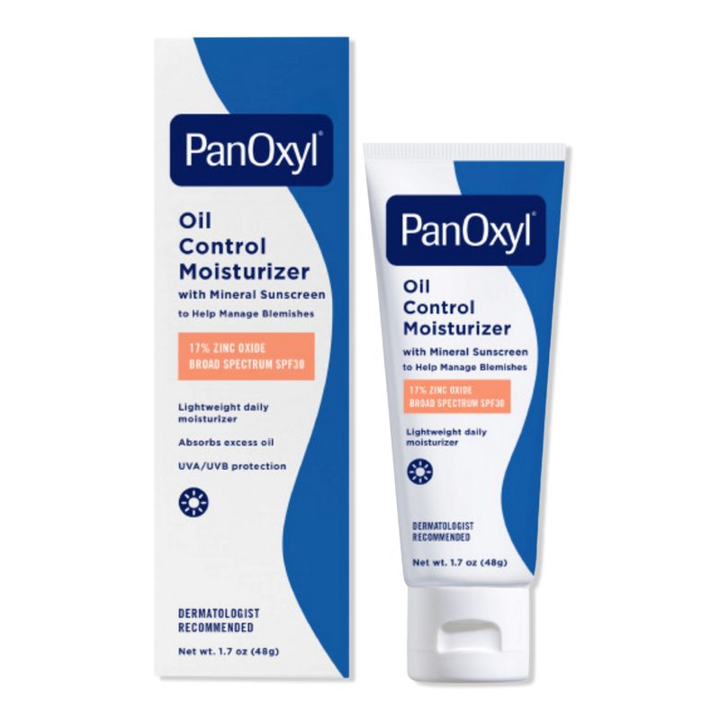 Oil Control Moisturizer with Broad Spectrum SPF 30 Mineral Sunscreen