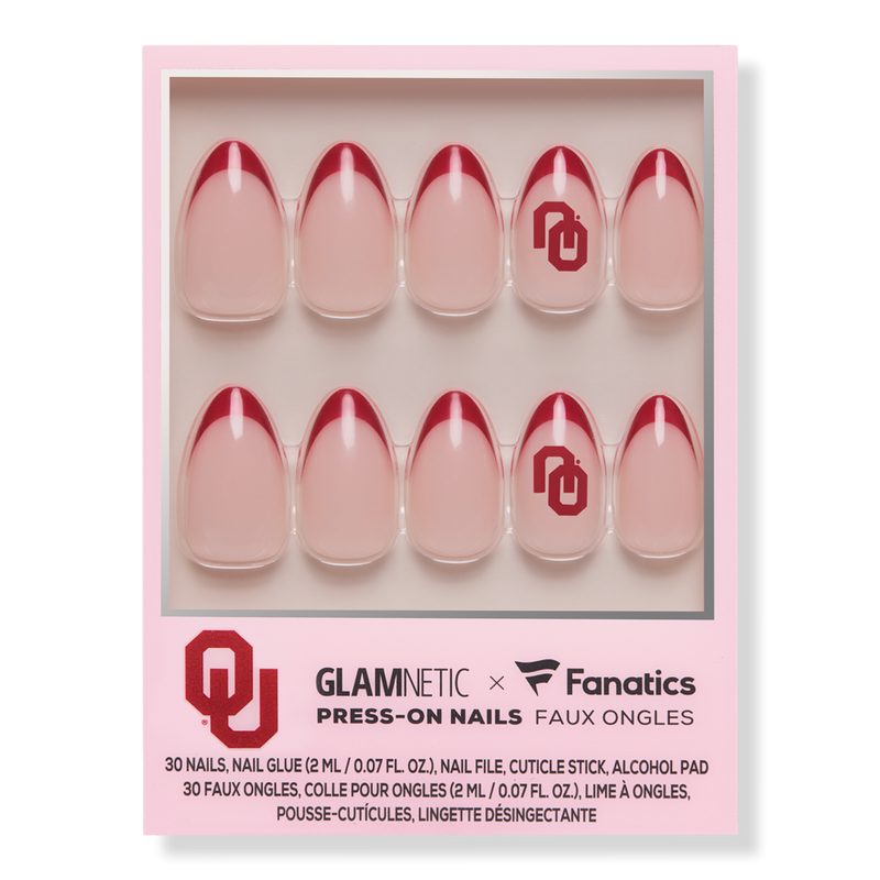 Oklahoma Sooners Press-On Nails - Oklahoma Sooners