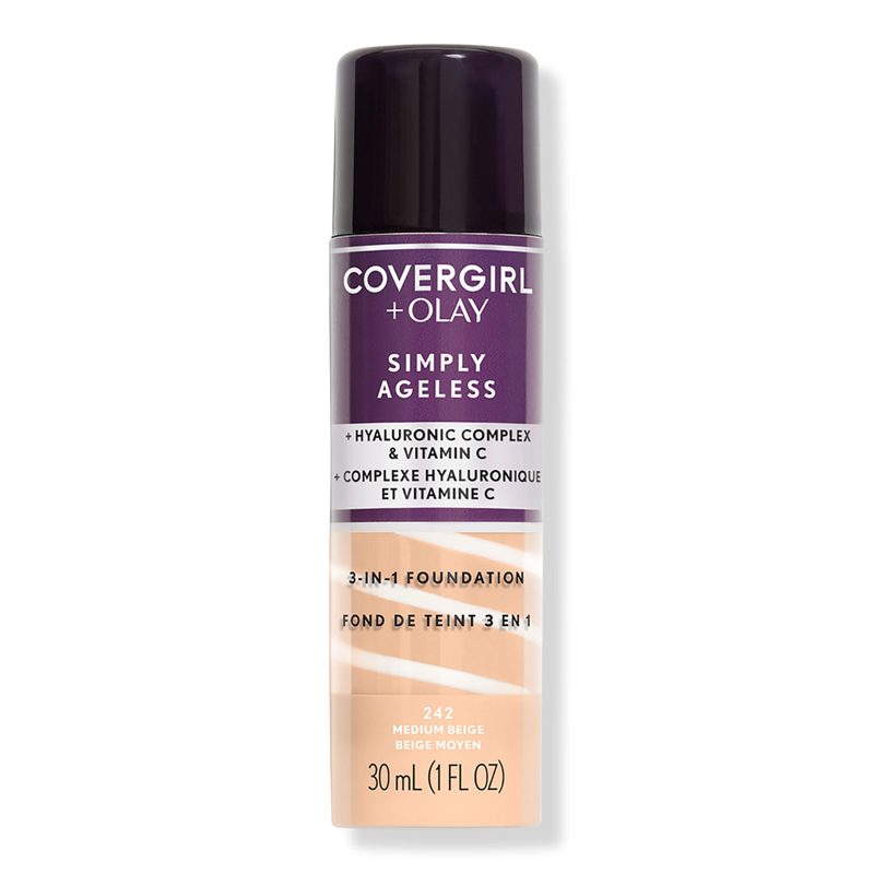Olay Simply Ageless 3-in-1 Liquid Foundation - Medium Beige