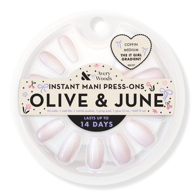 Olive & June x Avery Woods Instant Mani Press-Ons Collection - The It Girl Gradient