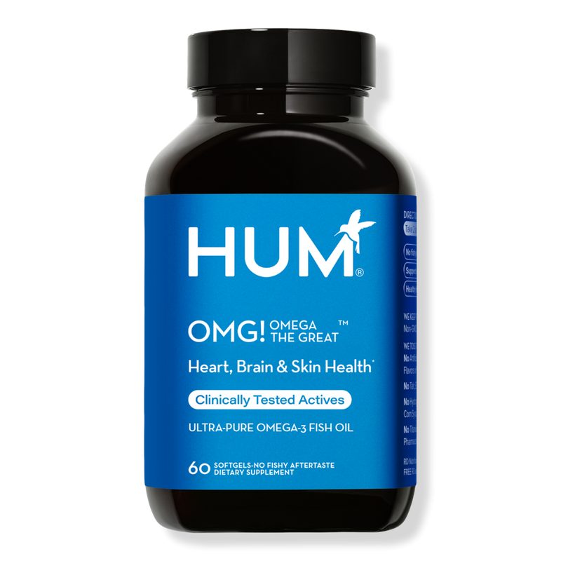 OMG! Omega The Great For Brain, Heart + Skin Health Support