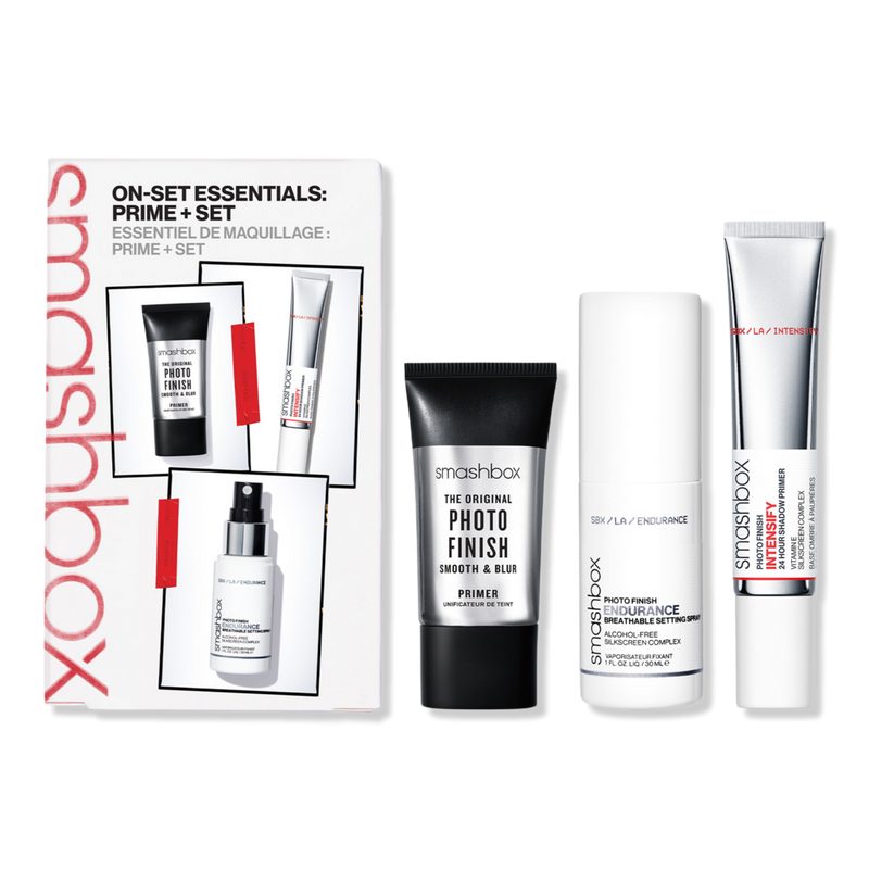 On-Set Essentials: Primer + Setting Spray Trio