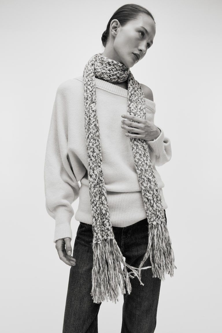 One-Shoulder Sweater