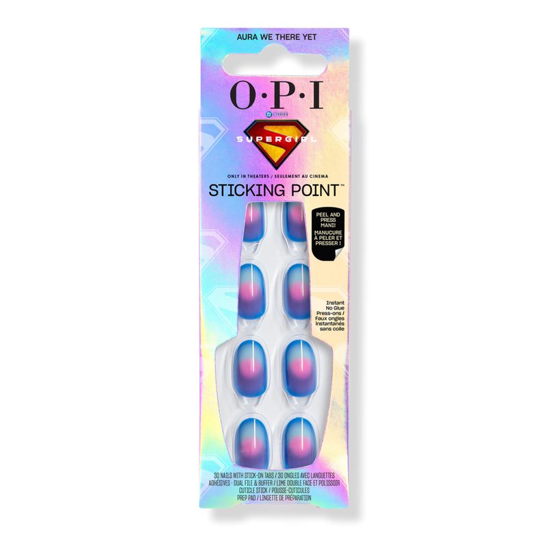 OPI x Supergirl Sticking Point - Aura We There Yet