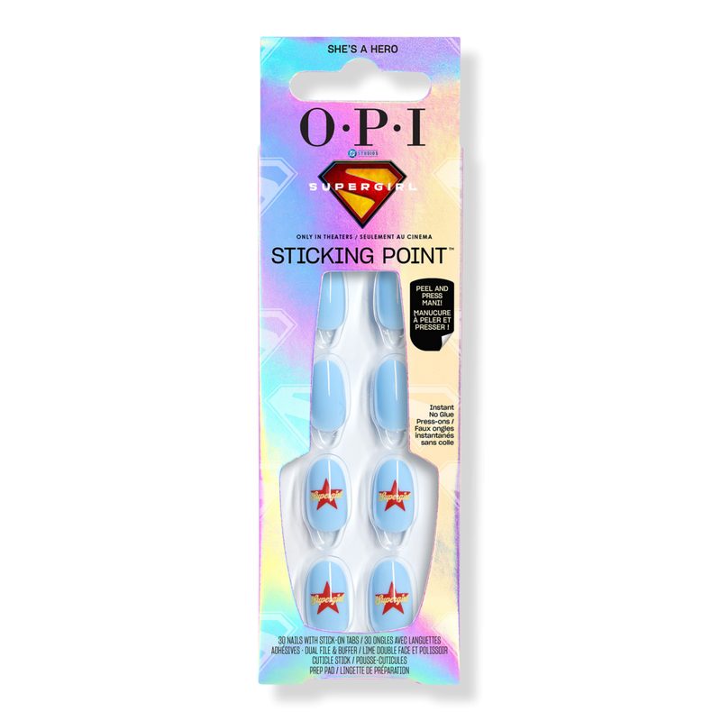 OPI x Supergirl Sticking Point - She's a Hero