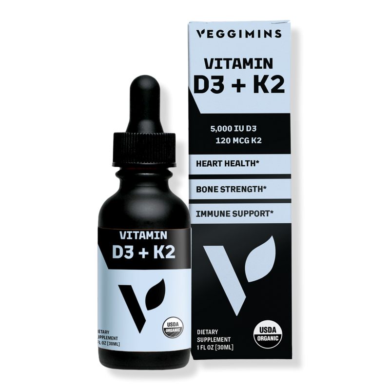 Organic Nano Vitamin D3 + K2
