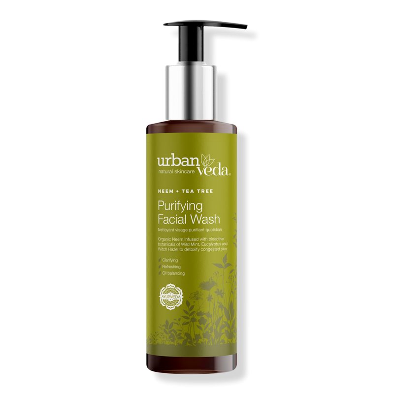 Organic Neem and Tea Tree Purifying Face Wash