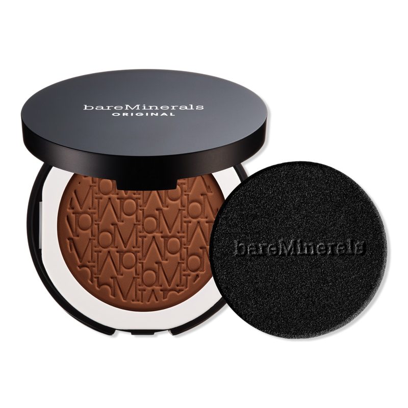 ORIGINAL Talc-Free Pressed Powder Foundation Mineral SPF 15 - Golden Deep 28
