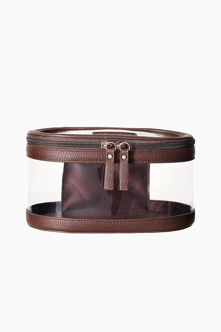 Oval Makeup Bag