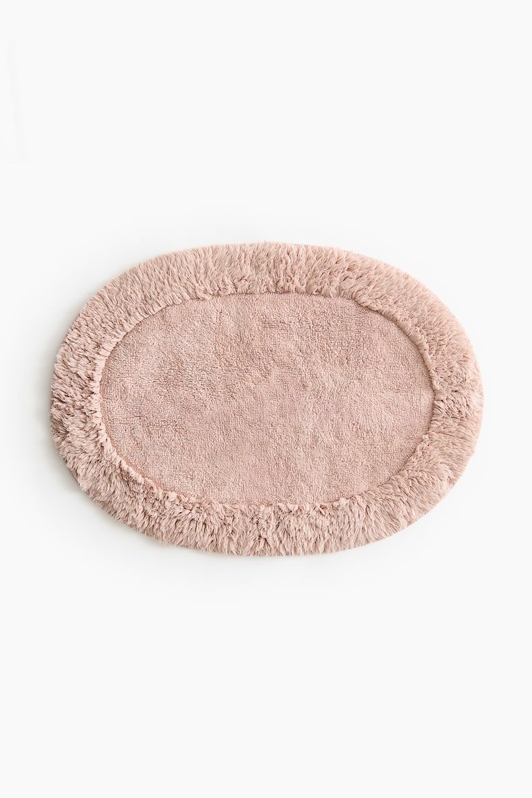 Oval Tufted Bath Mat