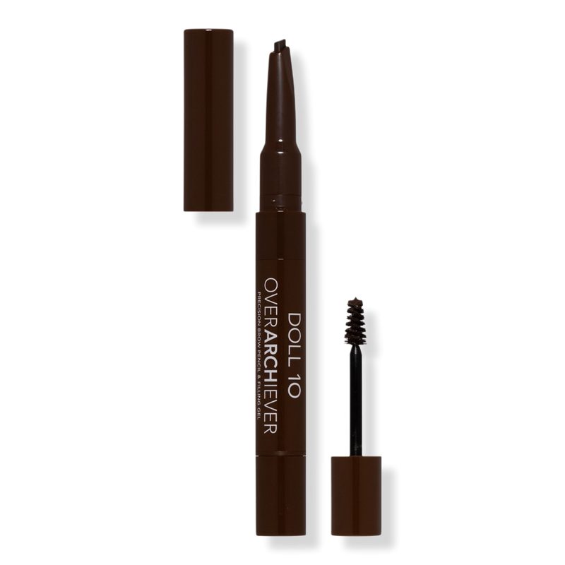 Overarchiever Precision Brow Pencil and Filling Gel - Dark Brown