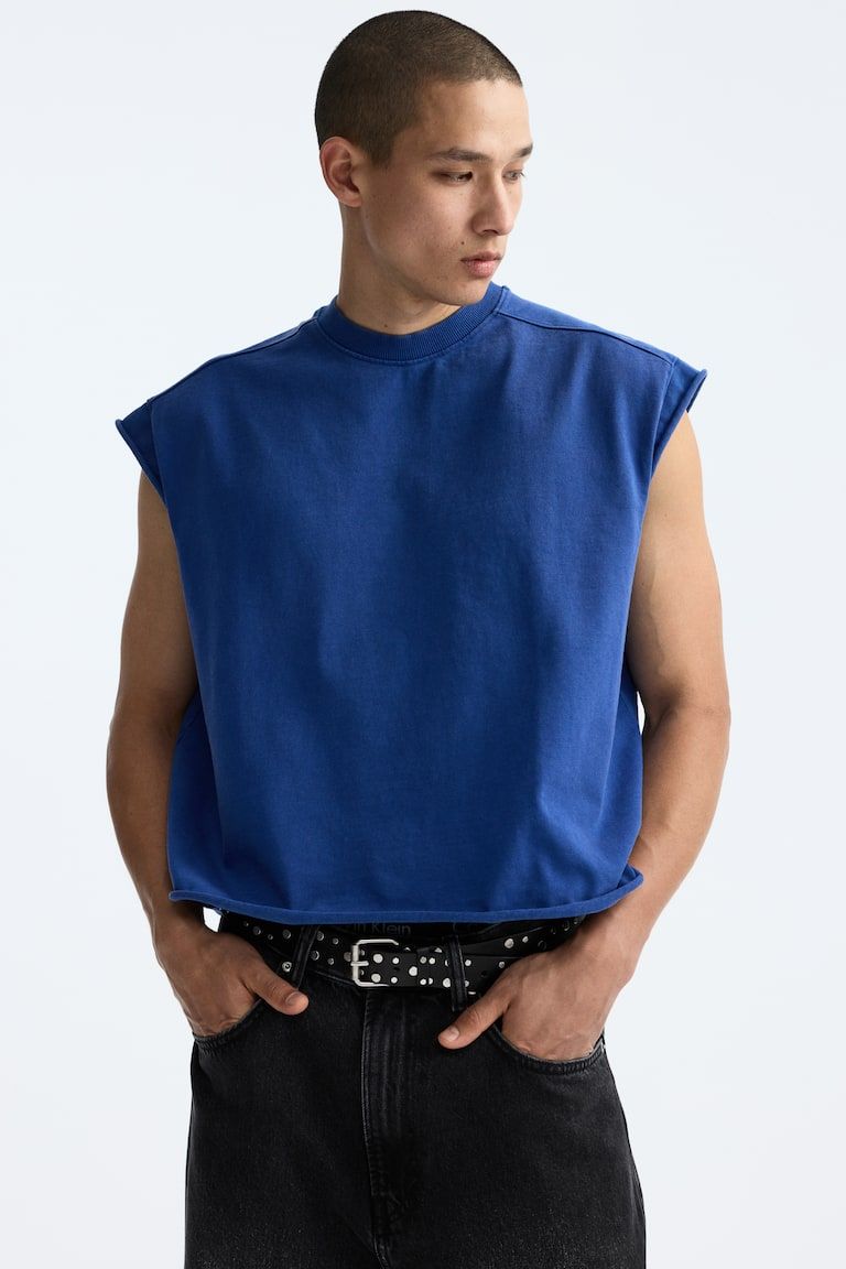 Oversized Boxy Tank Top