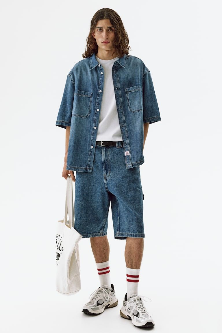 Oversized Carpenter Shorts