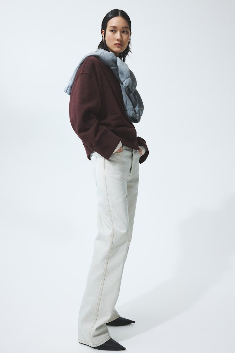 Oversized Cotton Sweatshirt