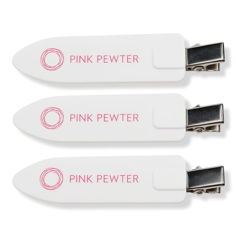 Oversized Creaseless Hair Styling and Sectioning Clips - 3pk