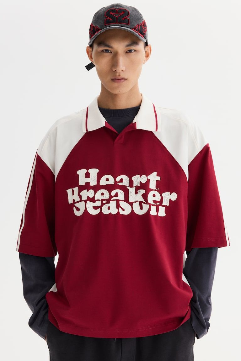 Oversized Polo Shirt