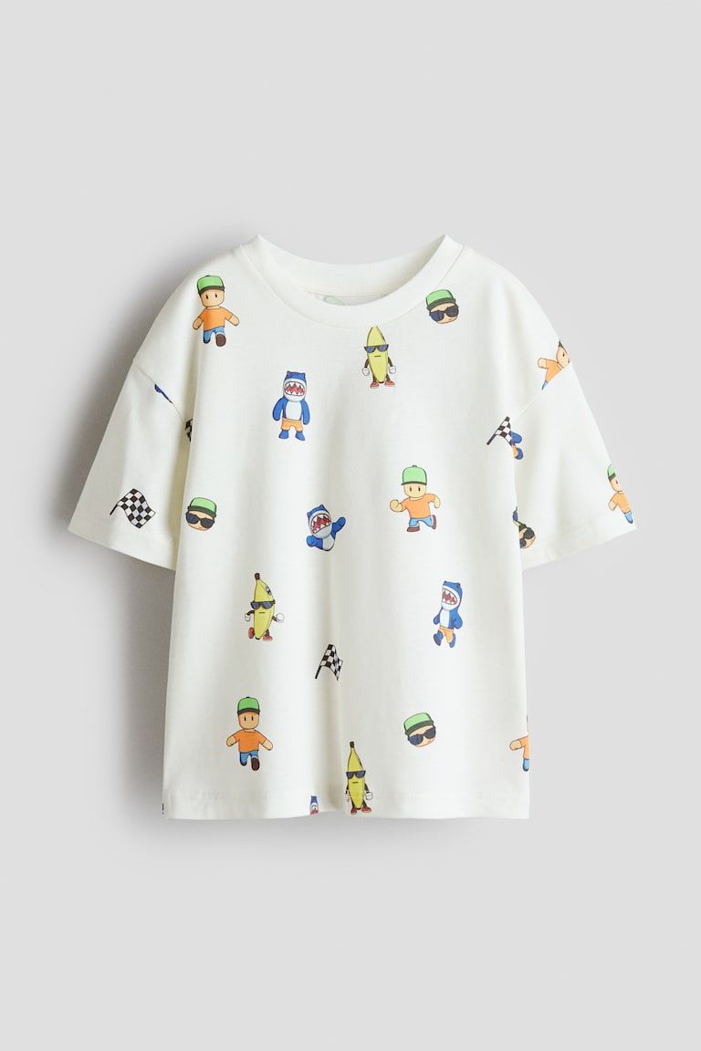 Oversized Printed T-Shirt
