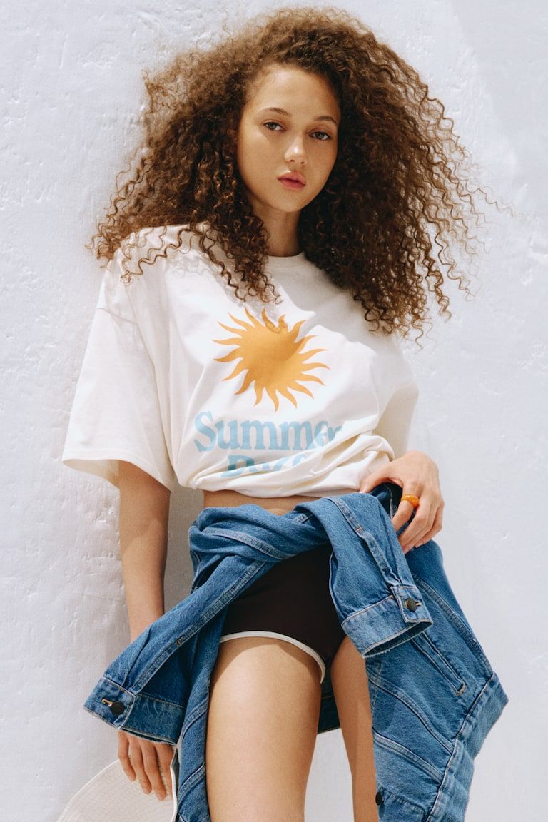 Oversized Printed T-Shirt