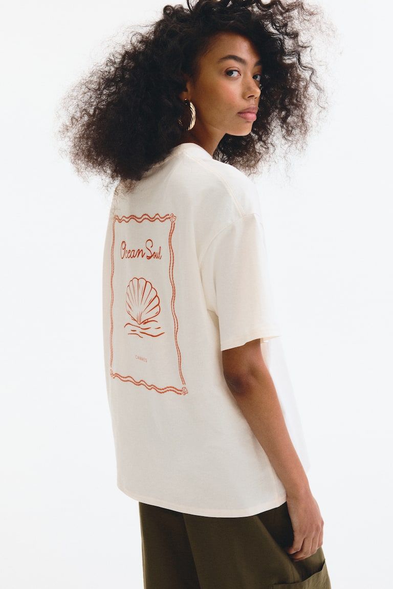 Oversized Printed T-Shirt
