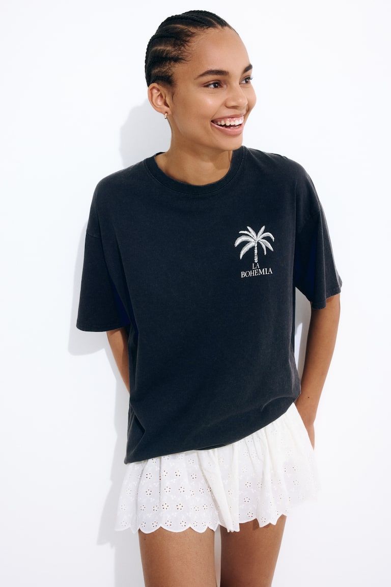 Oversized Printed T-Shirt