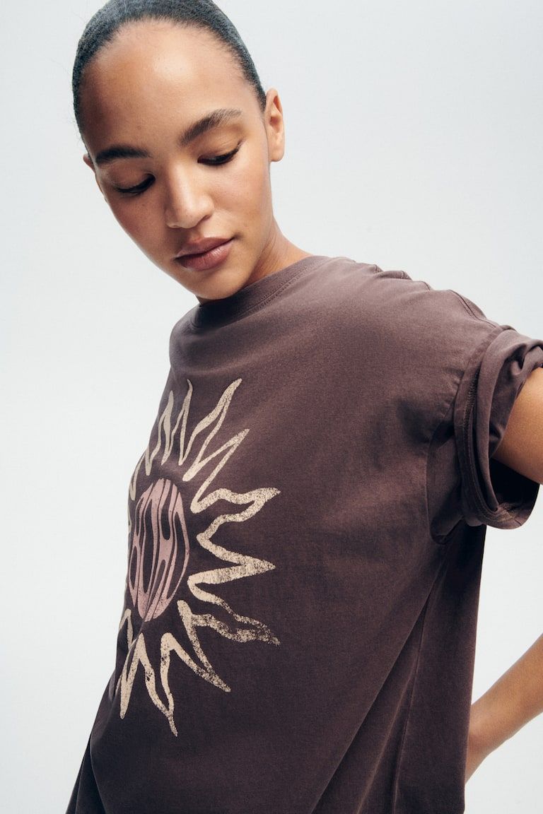 Oversized Printed T-Shirt