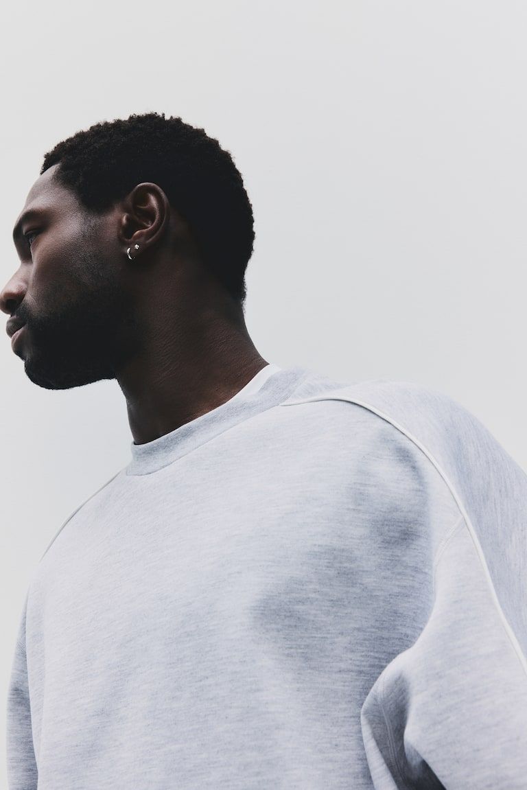 Oversized Sports Sweatshirt with DryMove™