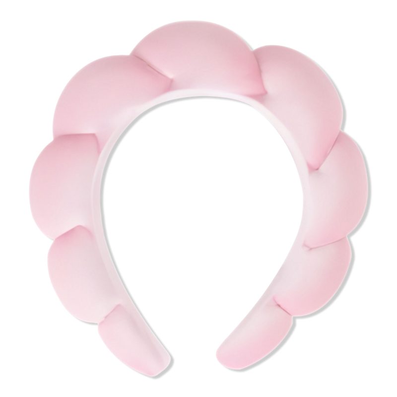Padded Lilac Velour Spa Headband