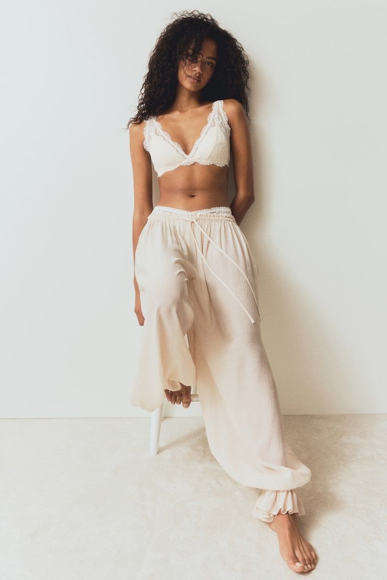 Padded Soft-Cup Lace Bra