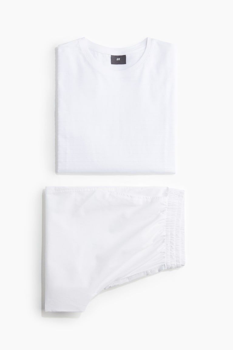Pajama T-Shirt and Shorts