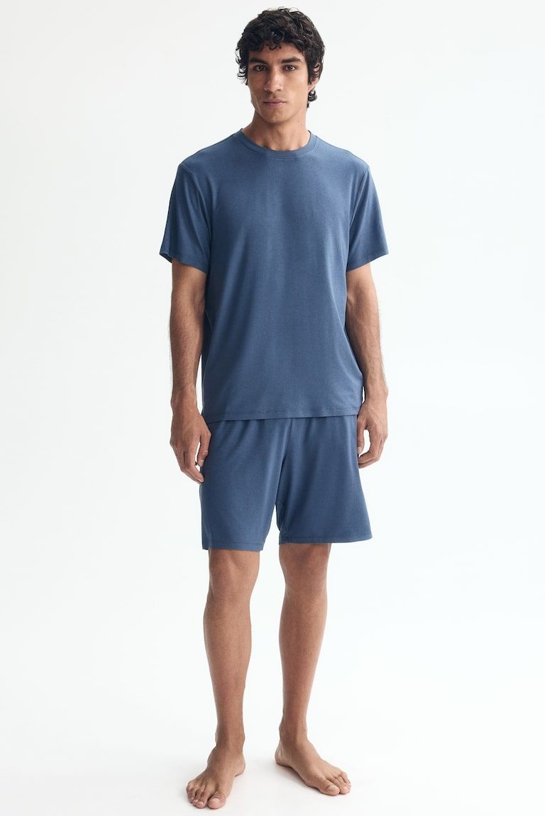 Pajama T-Shirt and Shorts Set