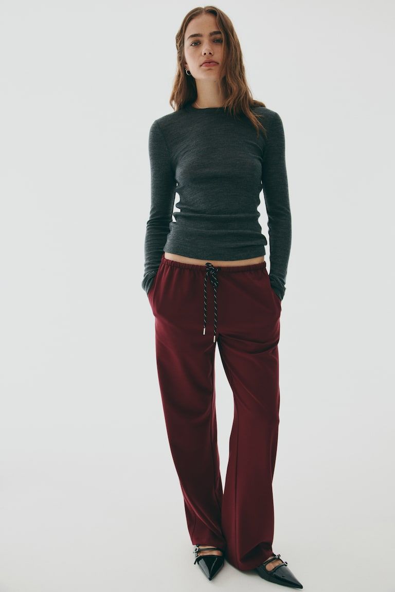 Pants with Drawstring