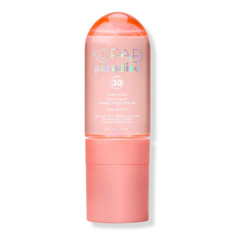 Paradiso Sun Juice Body Mist Sunscreen SPF 30 - Peach Sky