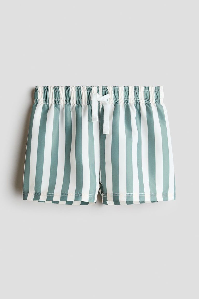 Patterned Swim Shorts