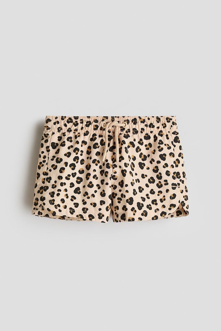 Patterned Swim Shorts