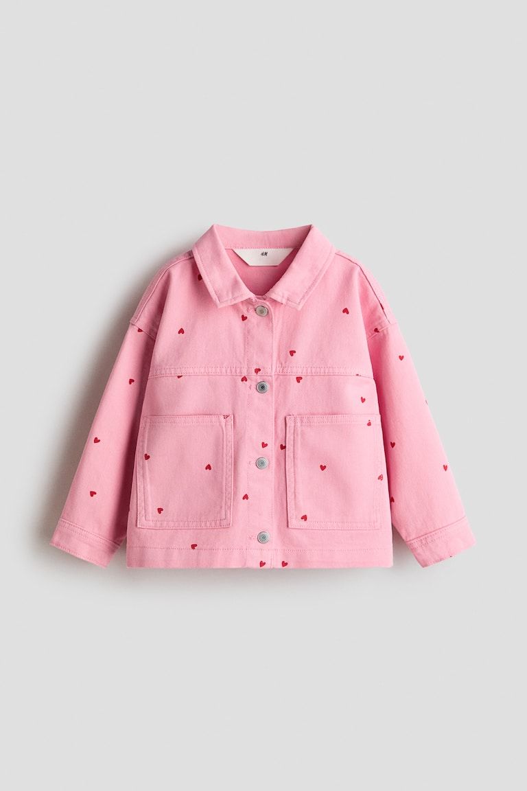 Patterned Twill Jacket
