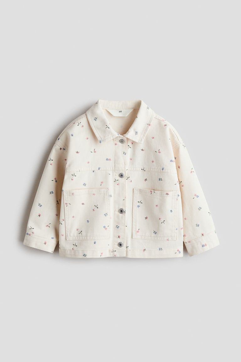 Patterned Twill Jacket