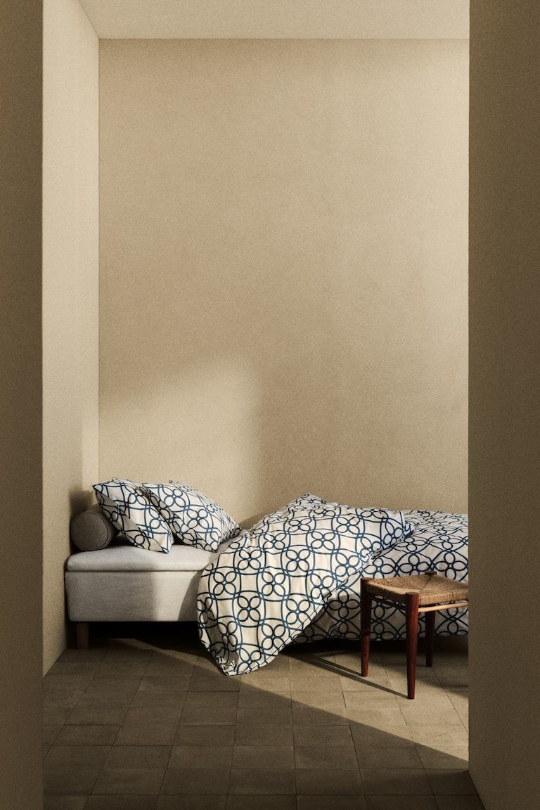 Patterned Twin Duvet Cover Set
