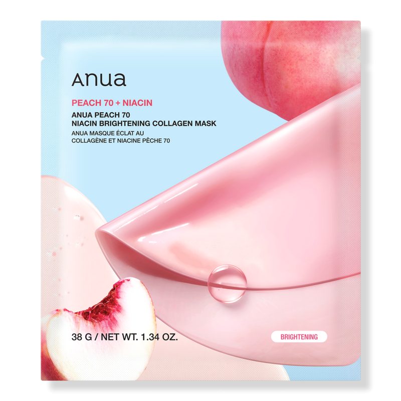 Peach 70 Niacin Brightening Collagen Mask - 1 ct