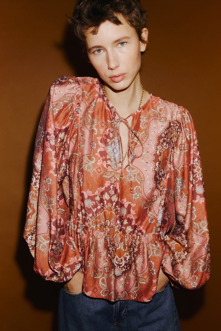 Peplum Blouse