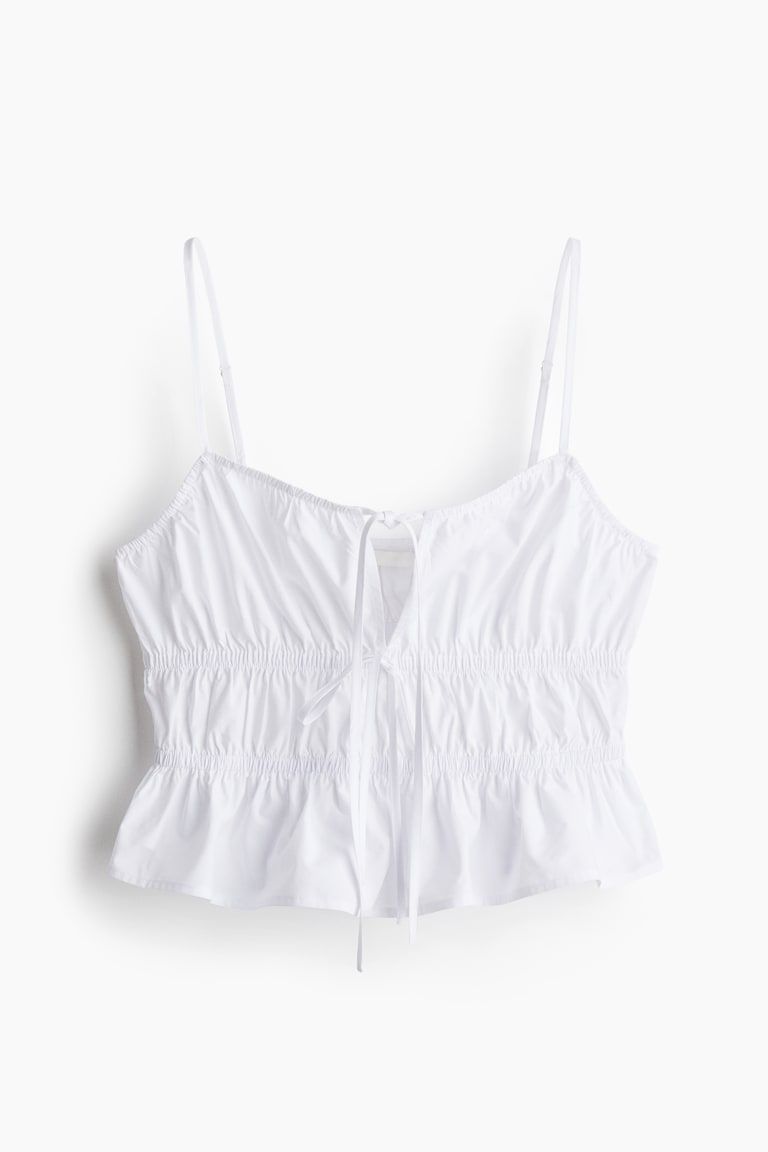 Peplum Camisole Top