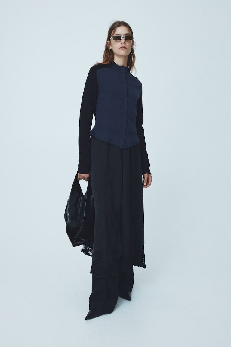 Peplum Cardigan