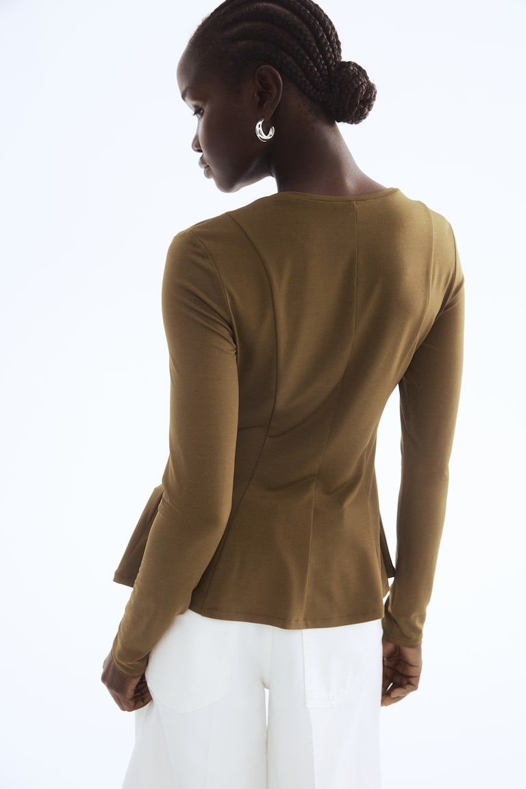 Peplum Top