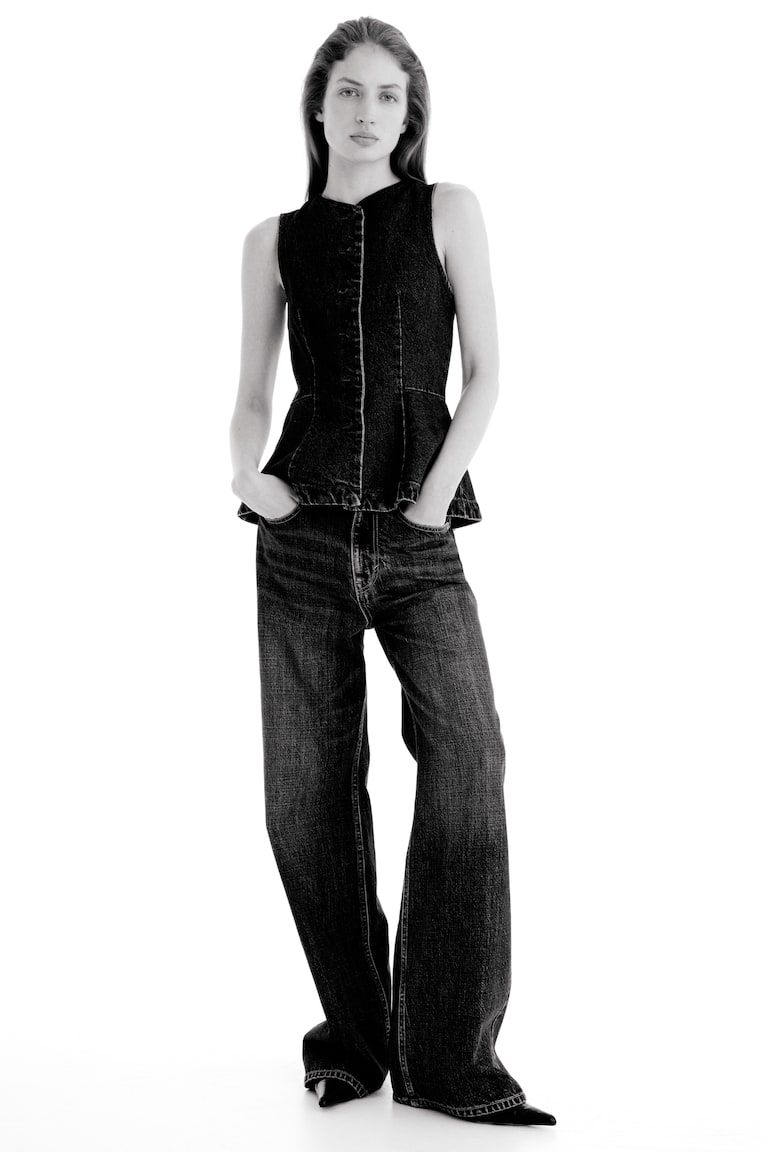 Peplum Vest