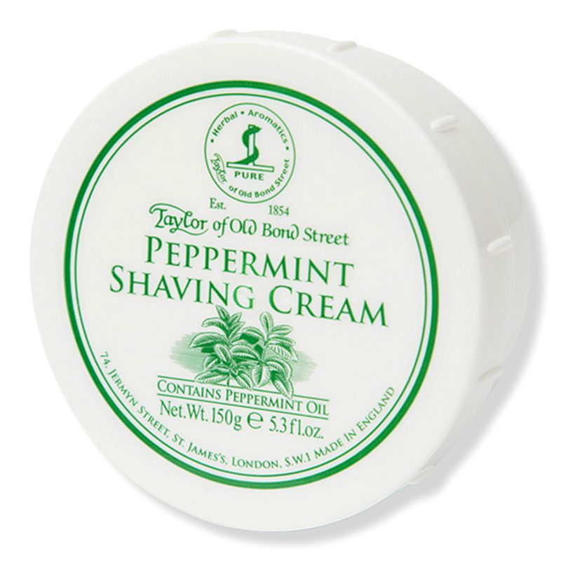 Peppermint Traditional Shaving Cream Bowl - Peppermint