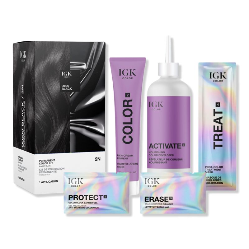 Permanent Color Kit - 2N 00:00 BLACK