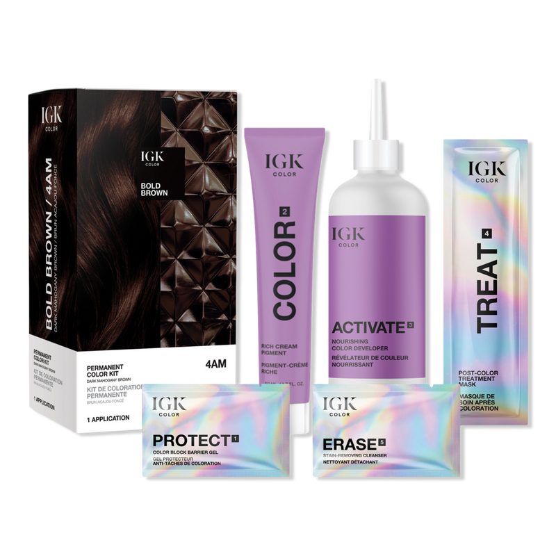 Permanent Color Kit - 4AM Bold Brown