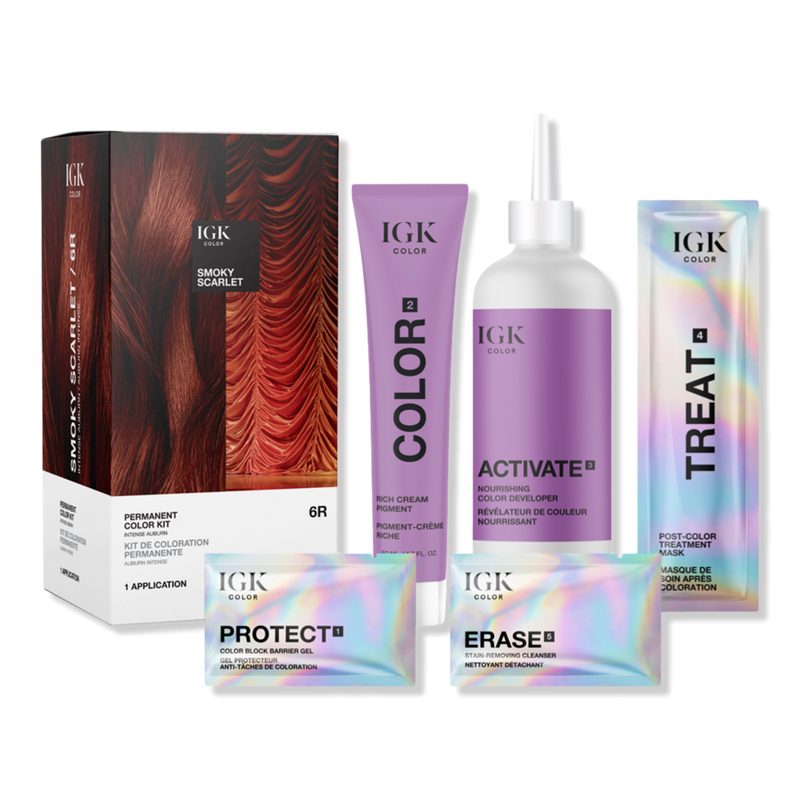 Permanent Color Kit - 6R Smoky Scarlet