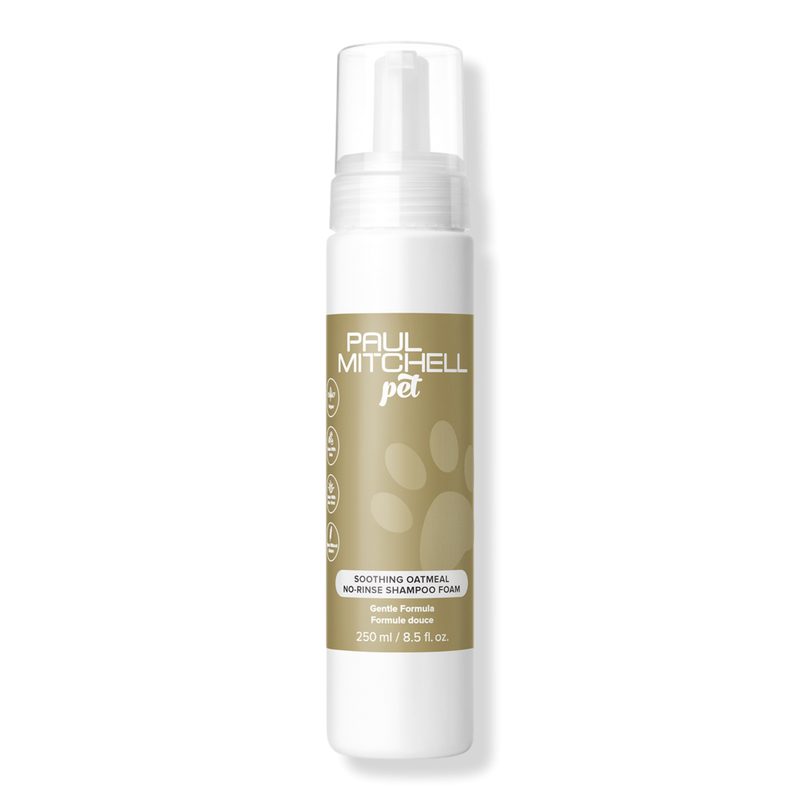 Pet Soothing Oatmeal No-Rinse Shampoo Foam