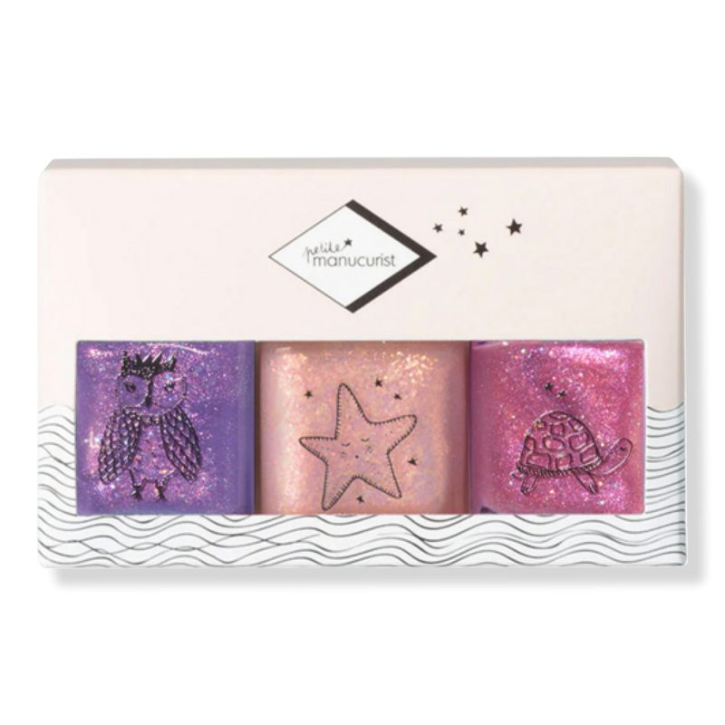 Petite Betty Scarlett Stella Glitter Kids Nail Polish Set